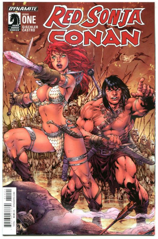 RED SONJA CONAN #1 2 3 4, NM, Robert E Howard, Castro, 2015, more in our store