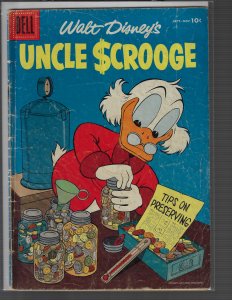 Uncle Scrooge #15 (Dell, 1956) GD