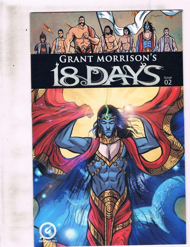 Lot Of 6 18 Days Graphic India Comic Books # 1 2 3 4 5 6 NM 1st Prints JH6