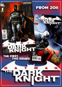 BATMAN The DARK KNIGHT #1 & 2 (2011) 9.0 VF/NM 1st 2 Issues!  • David Finch!