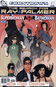 COUNTDOWN: SEARCH FOR RAY PALMER-SUPERWOMAN/BATWOMAN (2007 Series) #1 Very Good