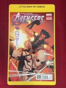 Avengers X-Sanction #4 1:25 Leinil Francis Yu Variant NM Marvel 2012