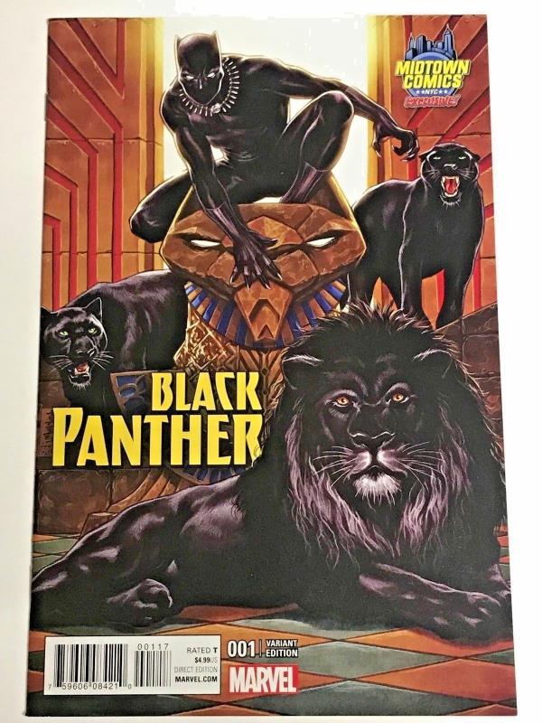 BLACK PANTHER#1 NM 2016 MIDTOWN VARIANT MARVEL COMICS