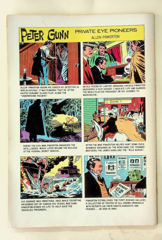 Four Color #1087 - Peter Gunn (Apr-Jun 1960, Dell) - Very Fine-