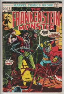 Frankenstein, the Monster of #6 (Oct-73) VF/NM High-Grade Frankenstein