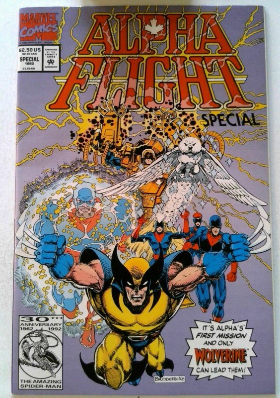 Alpha Flight Special #1 Marvel 1992 VF/NM Wolverine 1st Printing Comic Book