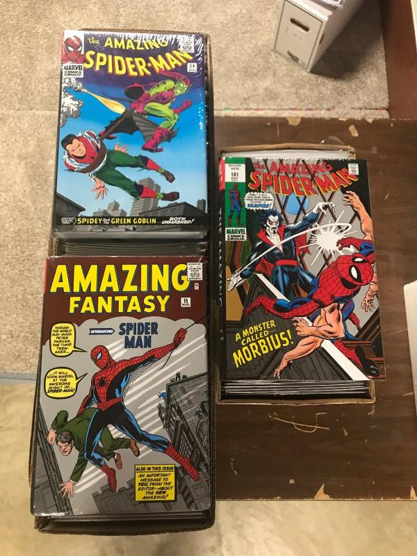 Amazing Spider-man 1-860 (AmF15 Asm1-142 Omnibus Vol 1-4) Few Missing