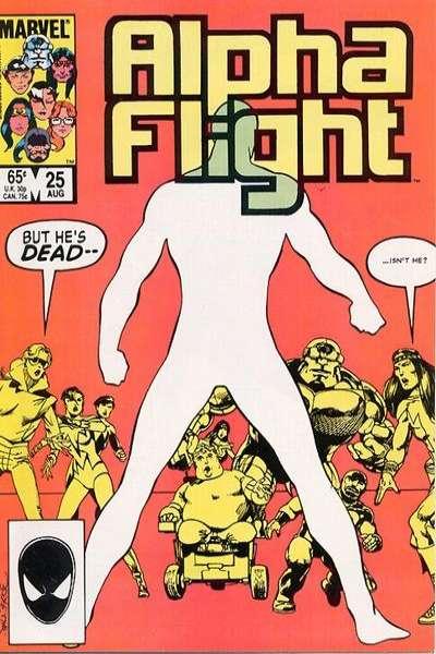 Alpha Flight (1983 series)  #25, VF+ (Stock photo)