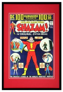Shazam #8 DC Comics Framed 12x18 Official Repro Cover Display