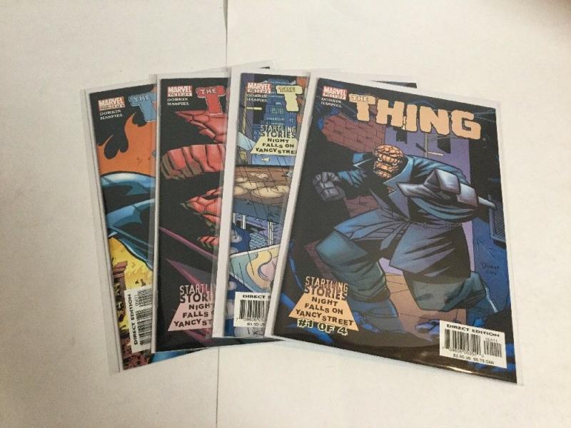 The Thing Night Falls On Yancy Street 1-4 Lot Set Run Nm Near Mint