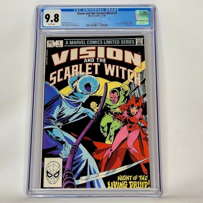 Vision & Scarlet Witch #1 Marvel 1982 CGC 9.8 1st Solo Top Census Grade Avengers