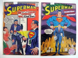 *SUPERMAN #198-219 LOT 13 Books Guide $189