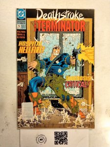 Deathstroke The Terminator #5 VF- DC Comics comic book 16 JW47