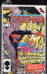 Web of Spider-Man #6 (1985) Spider-Man