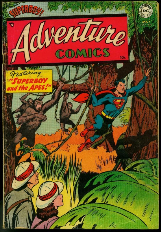 ADVENTURE COMICS #200 1954-SUPERBOY-AQUAMAN-JOHNNY QUIK VG-