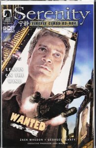 Serenity: Leaves On the Wind #1 Ghost Cover (2014) Firefly / Serenity