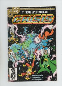 Crisis On Infinite Earths #1 - 1st DC App Blue Beetle - (Grade 9.0) 1985