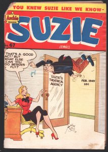 Suzie #67 1948-Archie-Ginger-Katy Keene & Suzie appear-Spicy poses-Fashions-