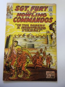 Sgt. Fury #16 (1965) FN Condition