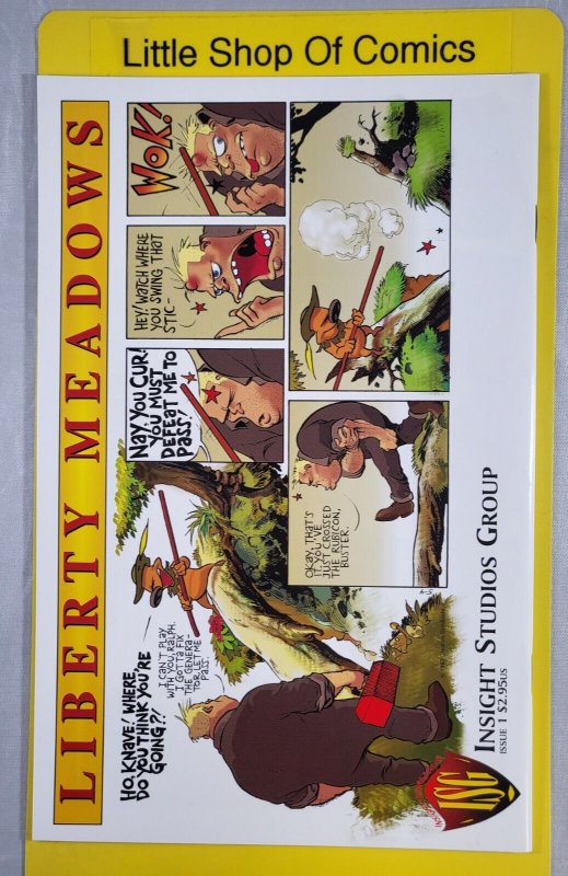 Liberty Meadows #1 1st Print 1999 Frank Cho Insight Studios