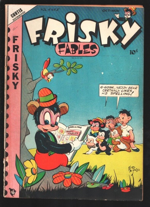Frisky Fables Vol. 4 #5 1948-Premium Group of Comics-Al Fago cover art & stor...