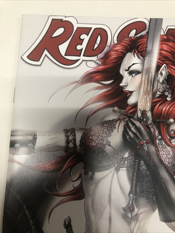 Red Sonja Black White Red # 2 Variant (NM) Dynamite Entertainment • Parrillo