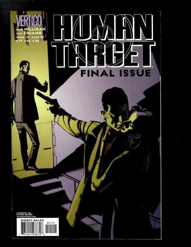 13 Human Target Vertigo Comics # 13 14 15 16 17 18 19 20 21 + # 1 2 3 4  CE1