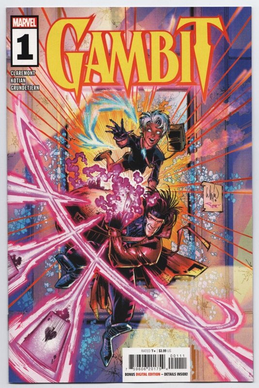 Gambit #1 Main Cvr Whilce Portacio (Marvel, 2022) NM 