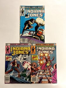3 Indiana Jones Marvel Comic Books #4 5 6 Spiderman Iron-Man Thor Hulk 101 JS3