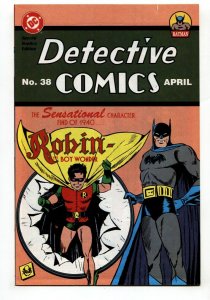 DETECTIVE COMICS #38-Reprint 1st appearance of ROBIN Comic Book 1995