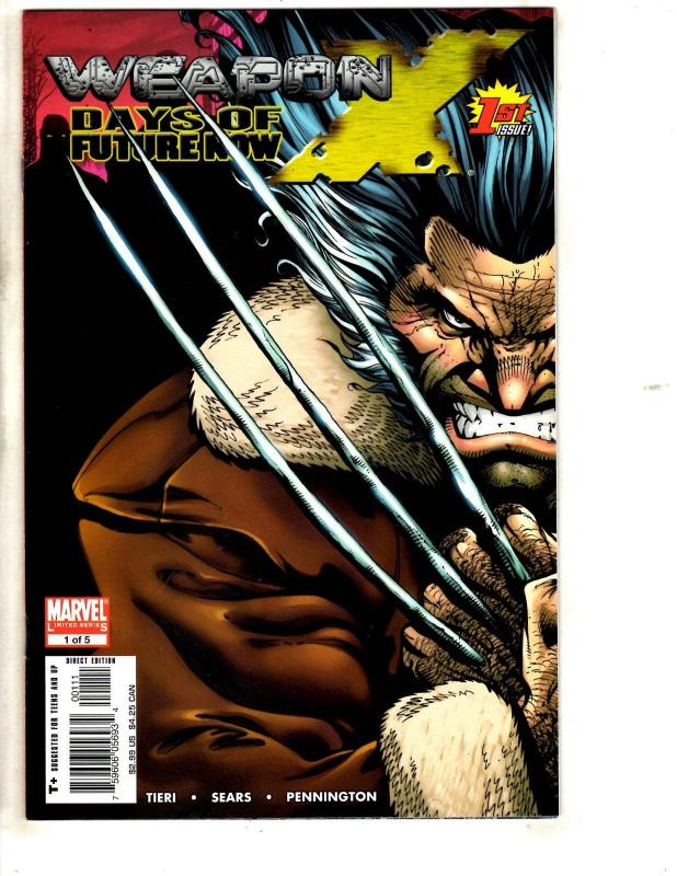 11 Marvel Comics Weapon X Days # 1 2 3 4 5 + Super Soldiers # 1 2 3 4 5 6 CR59