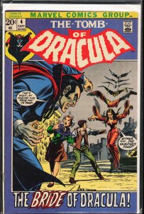 Tomb of Dracula #4 (1972) Tomb of Dracula