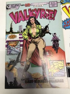 Valkyrie Set Issues #1 2 3 (FN/VF) Complete • Eclipse Comics • Chuck Dixon • War