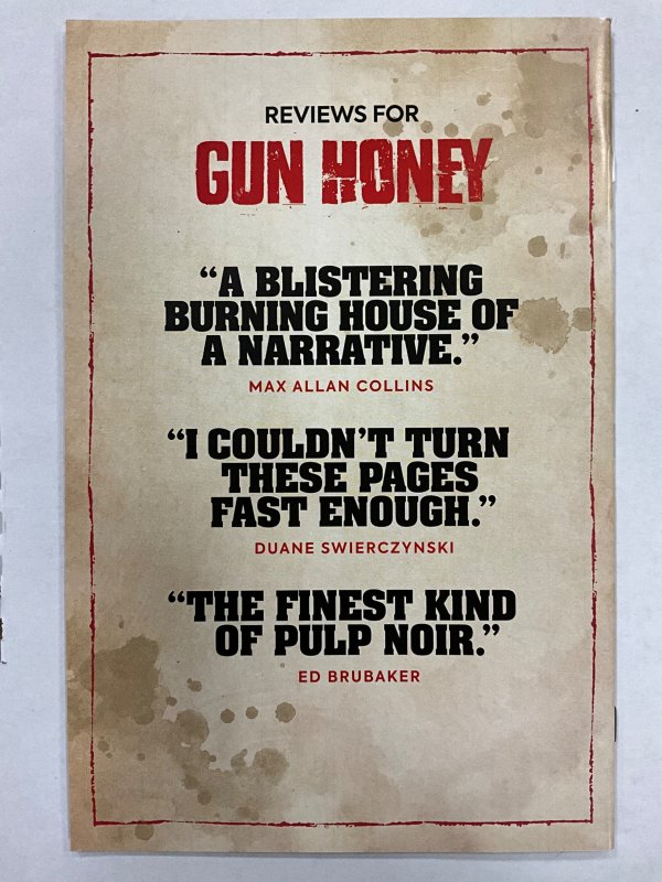 Gun Honey #1 FOC Cover Adam Hughes