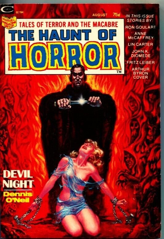 HAUNT OF HORROR-MARVEL-- PULP-H ELLISON-SIMONSON-BRUNNER-STAN LEE-#2-1973