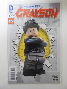 Grayson #4 Lego Cover (2015)