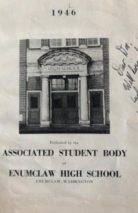 Tiger yearbook(1946)Enumclaw HS,WA