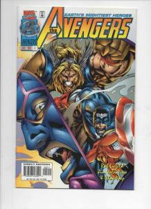 AVENGERS #2, NM, Captain America, Thor, Scarlett Witch, 1996, Marvel