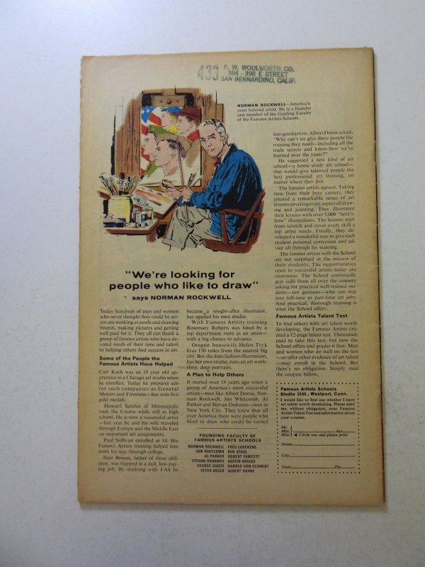 Thor #146 (1967) FN- condition stamp back cover