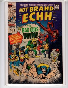 Not Brand Echh #4 (1967)  6.0-6.5  [NSC•ECA12]