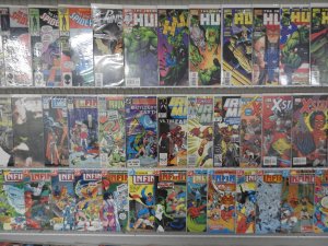 Huge Lot of 130+ Comics W/ Hulk, Spiderman, Infinity Avg. VF- Condition!