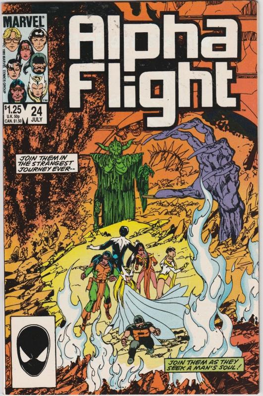 10 Alpha Flight Marvel Comic Books # 22 23 24 25 26 27 28 29 30 31 X-Men EP3