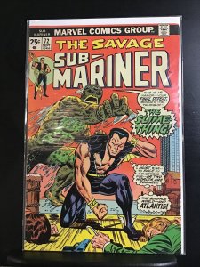 The Savage Sub-Mariner Marvel Comics 72