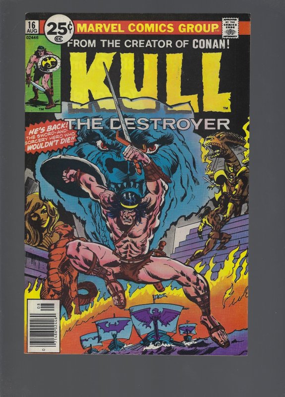 Kull the Destroyer #16 (1976)