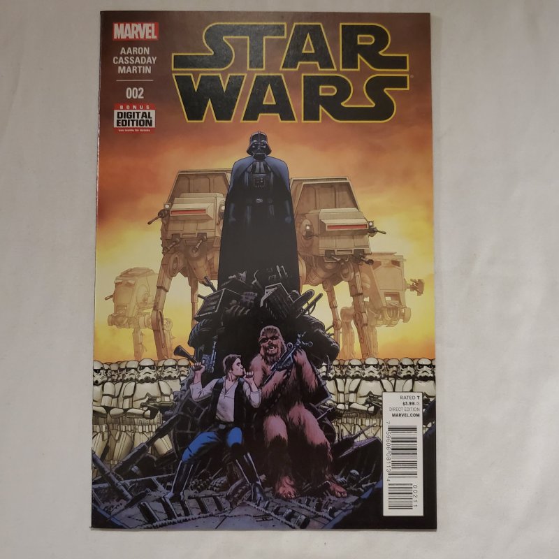 Star Wars 2 Near Mint- Cover by John Cassaday