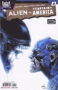 Alien vs Captain America #4 Comic Book 2026 - Marvel