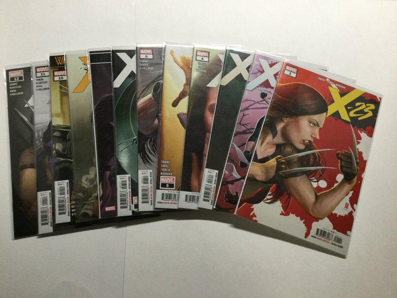 X-23 1-12 1 2 3 4 5 6 7 8 9 10 11 12 Lot Run Set Near Mint Nm Marvel