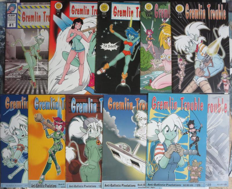 Gremlin Trouble (ABP 1997) #1-29 Lot of 11Diff Fairies by ET and Elizabeth Bryan