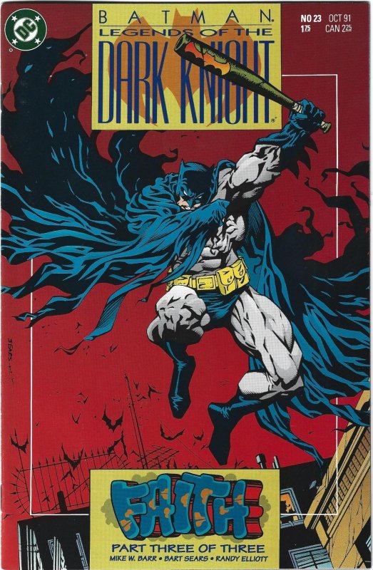 Batman: Legends of the Dark Knight #21 through 23 (1991)