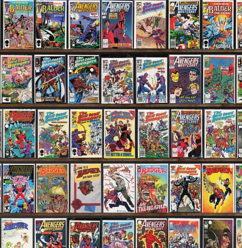 Huge Lot 160+ Comics with Green Arrow, West Coast Avengers & More!